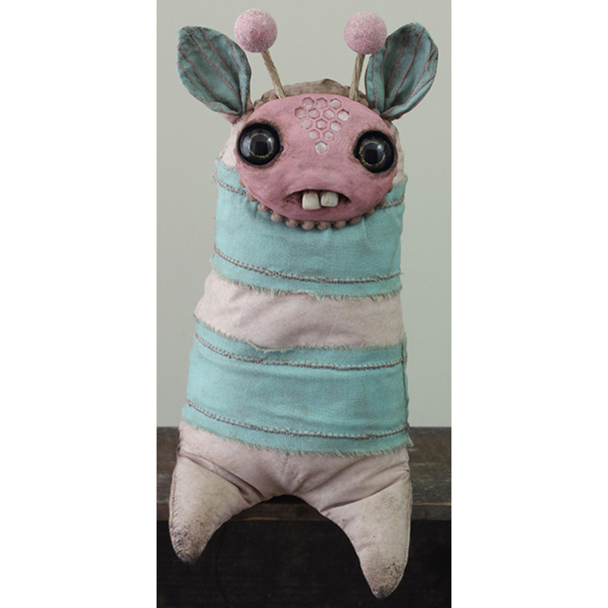 Pink Cotton Candy Bee: Micro Edition (one of two)