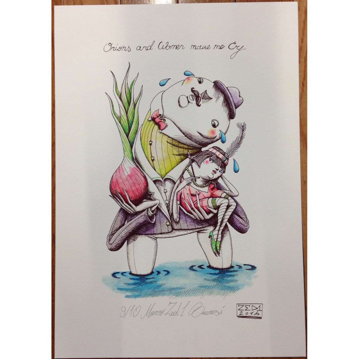 "Onions and Women Make Me Cry" - 09