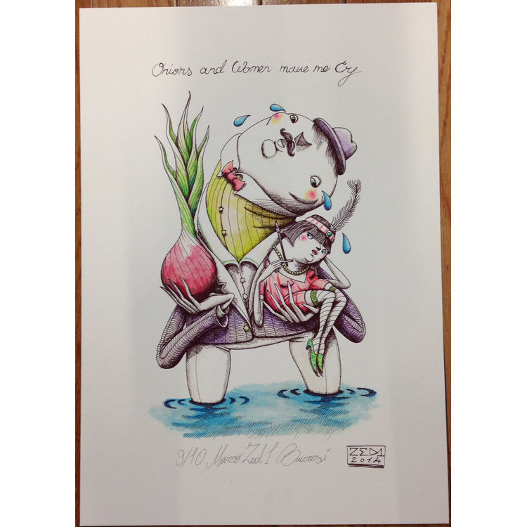 "Onions and Women Make Me Cry" - 09 by Zed1