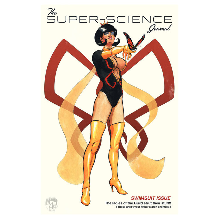 DR. MRS. THE MONARCH - PRINT by ManlyArt (Jason Chalker)