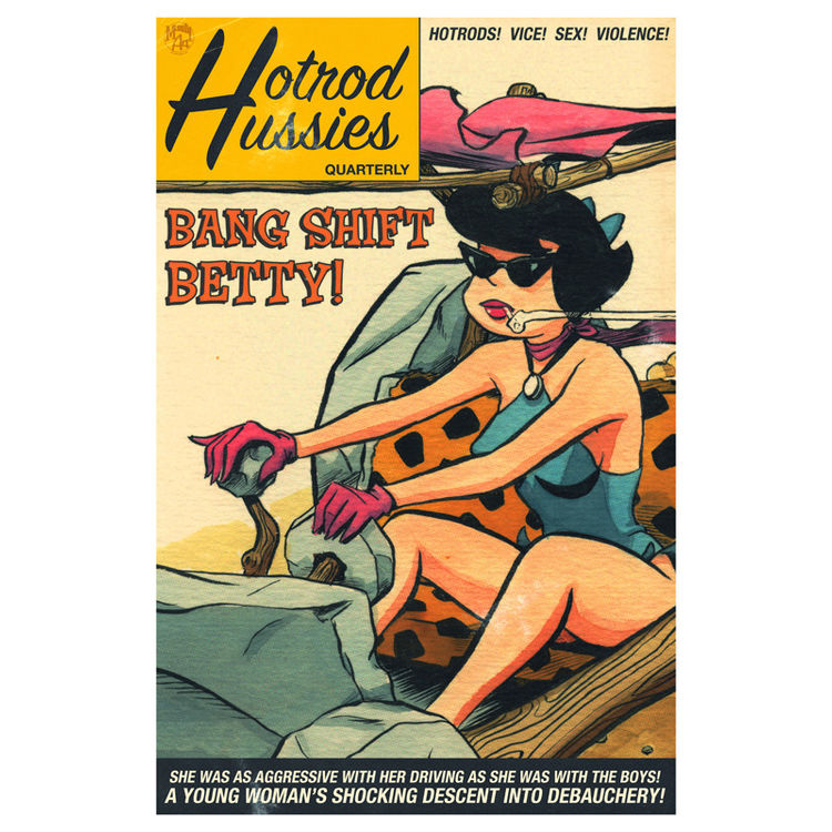 BANG SHIFT BETTY PRINT by ManlyArt (Jason Chalker)