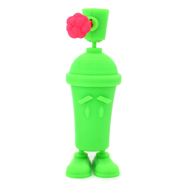 Graffiti-Bot (Green Clutter Gallery Edition) by ClarkR (Clark Rotharmel)
