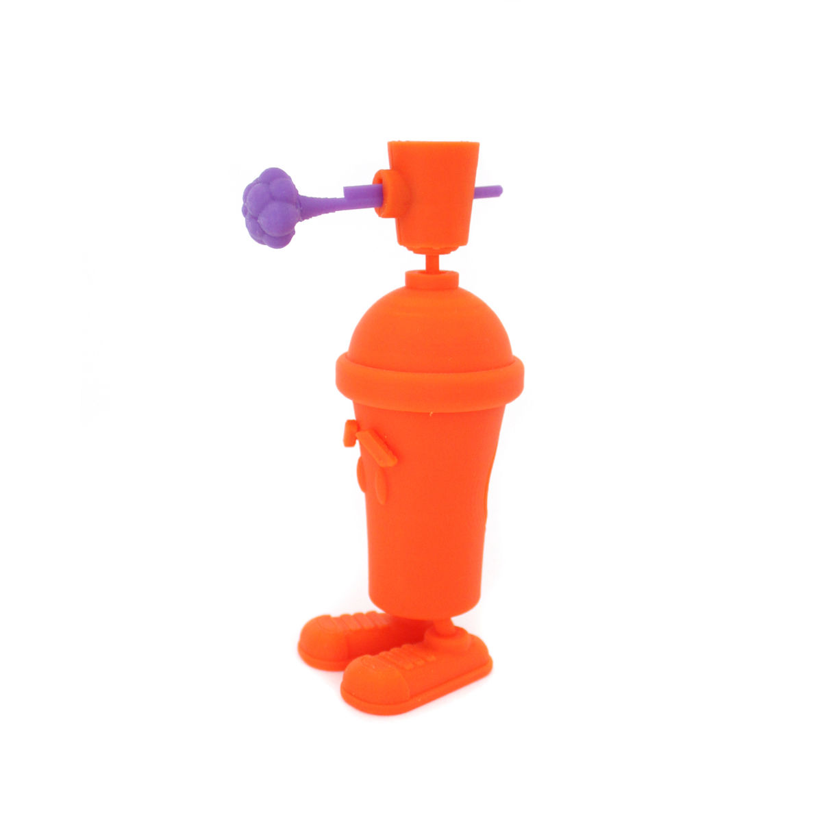 Graffiti-Bot (Orange Clutter Gallery Edition)