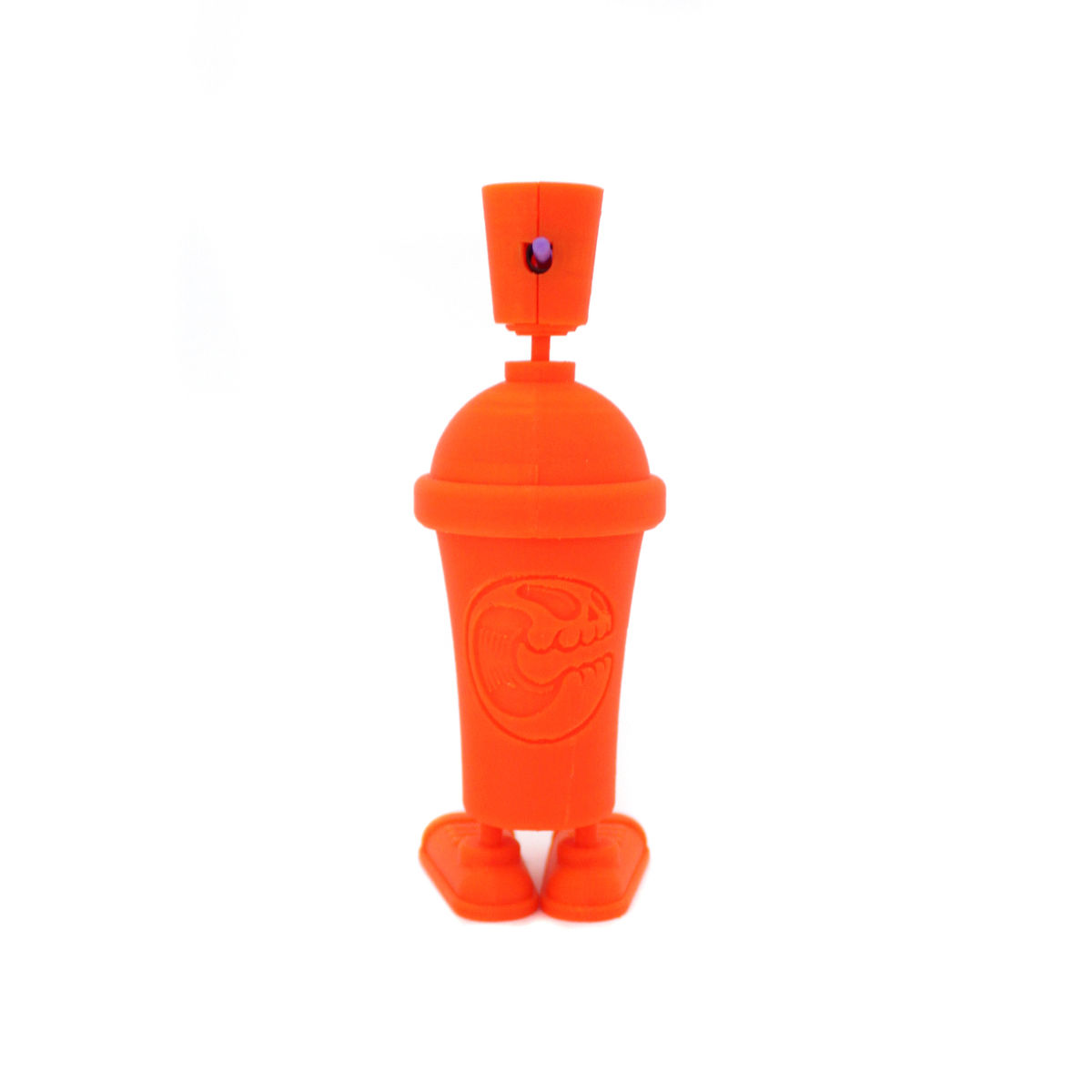 Graffiti-Bot (Orange Clutter Gallery Edition)