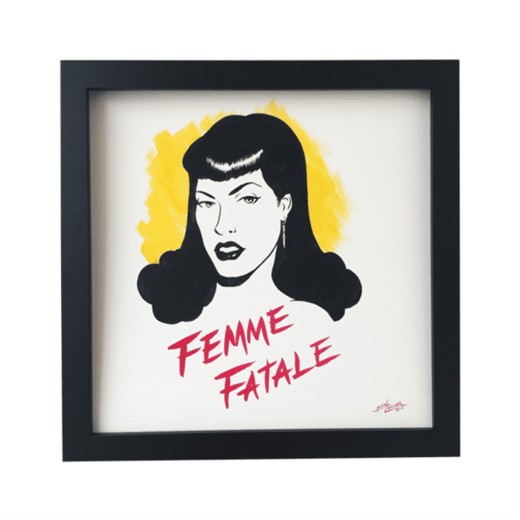 Bad Diary Days: Femme Fatale by ManlyArt (Jason Chalker)