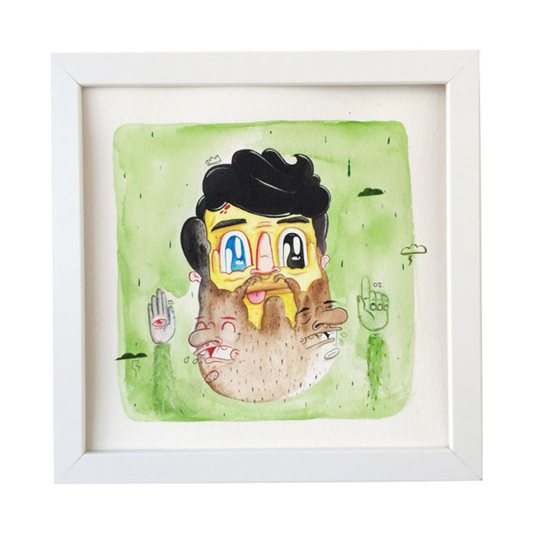 Bloody Franks & Mario: Beard Face by Ricardo Oviedo (Congoh)