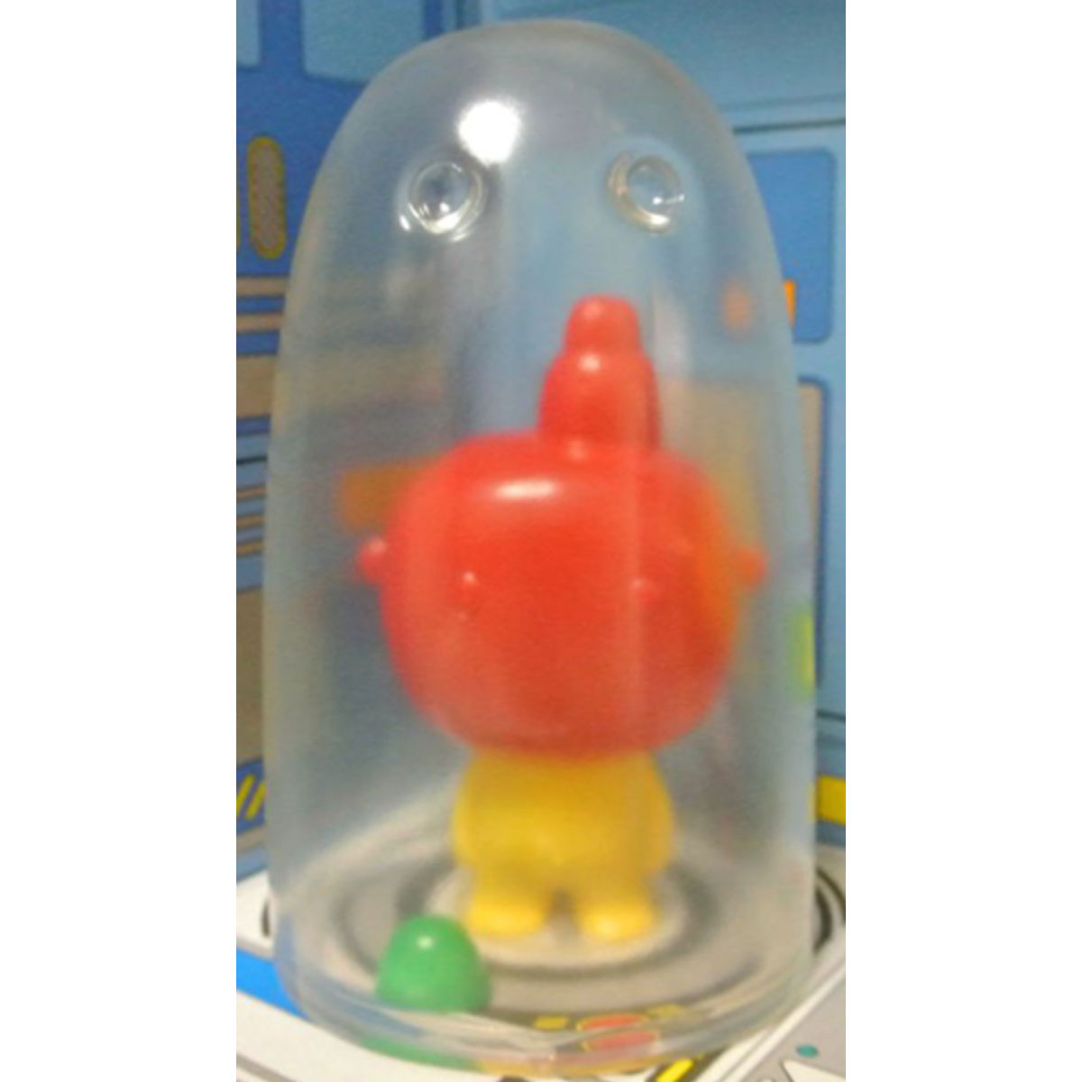 THE BOY and THE GHOST playset - Red Head Yellow Body Green Soul