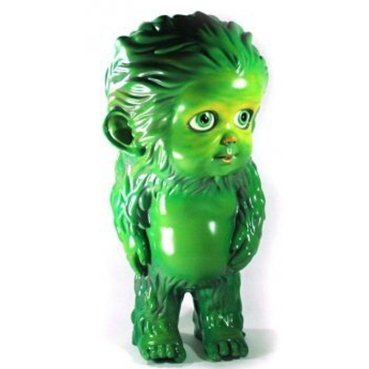 Green LITTLE BIGFOOT by Ron English
