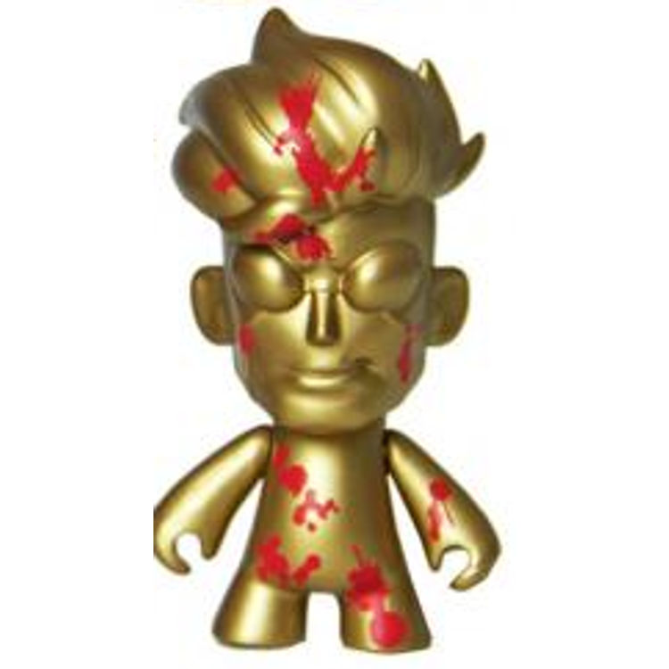 Invincible - Gold Blood Splattered by Scott Wetterschneider