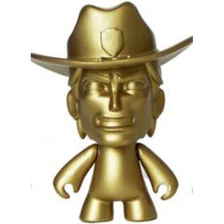 Rick Grimes - Gold by Scott Wetterschneider
