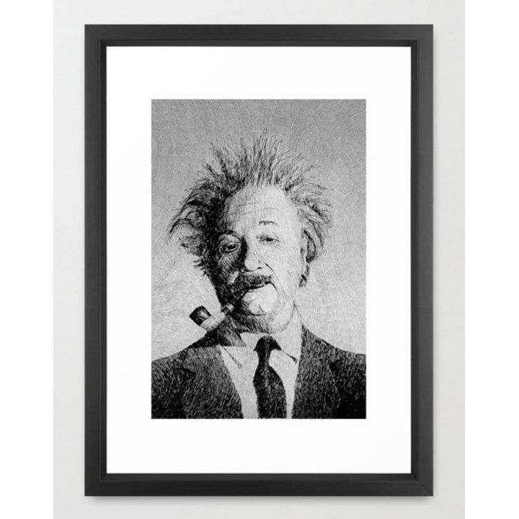 Albert Einstein by Nicolas Jolly