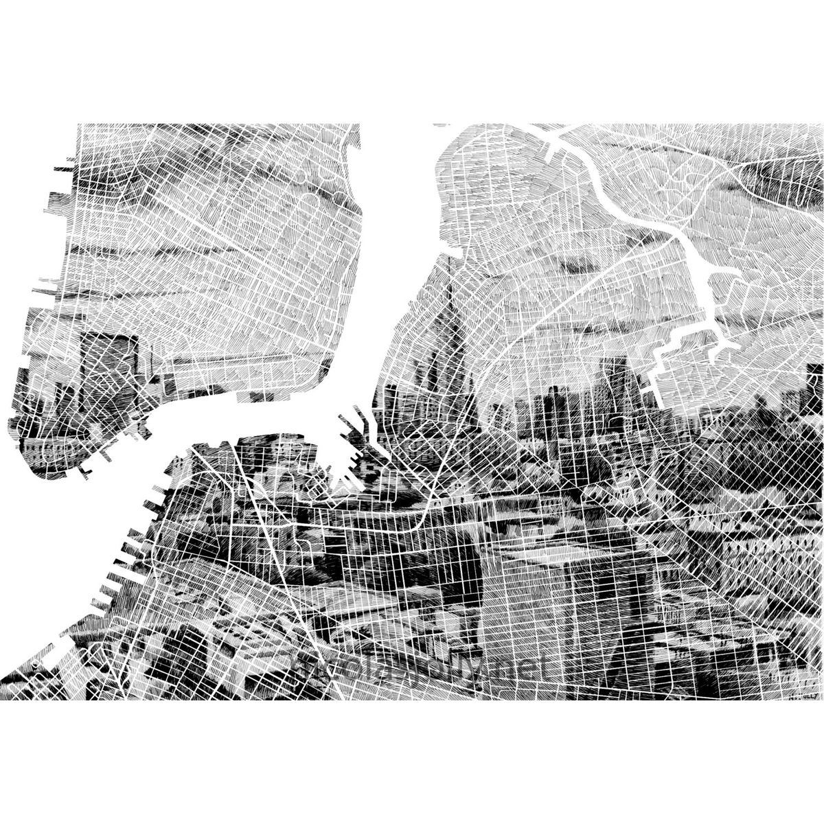 New York map