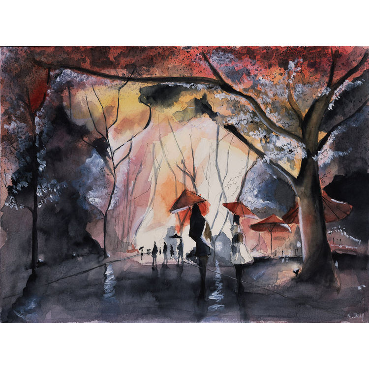 Autumn rain by Nicolas Jolly