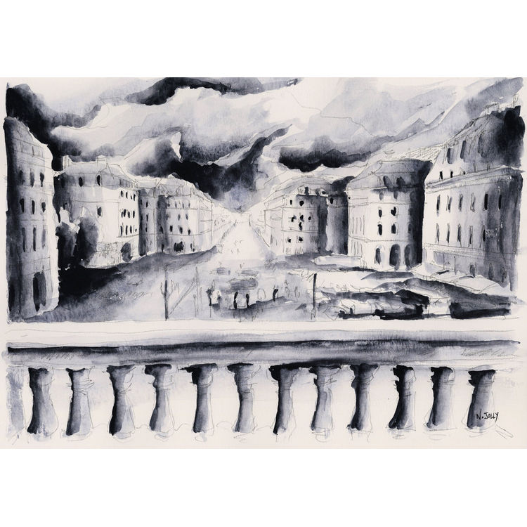 Black clouds by Nicolas Jolly