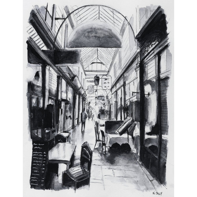 Passage des Panoramas by Nicolas Jolly