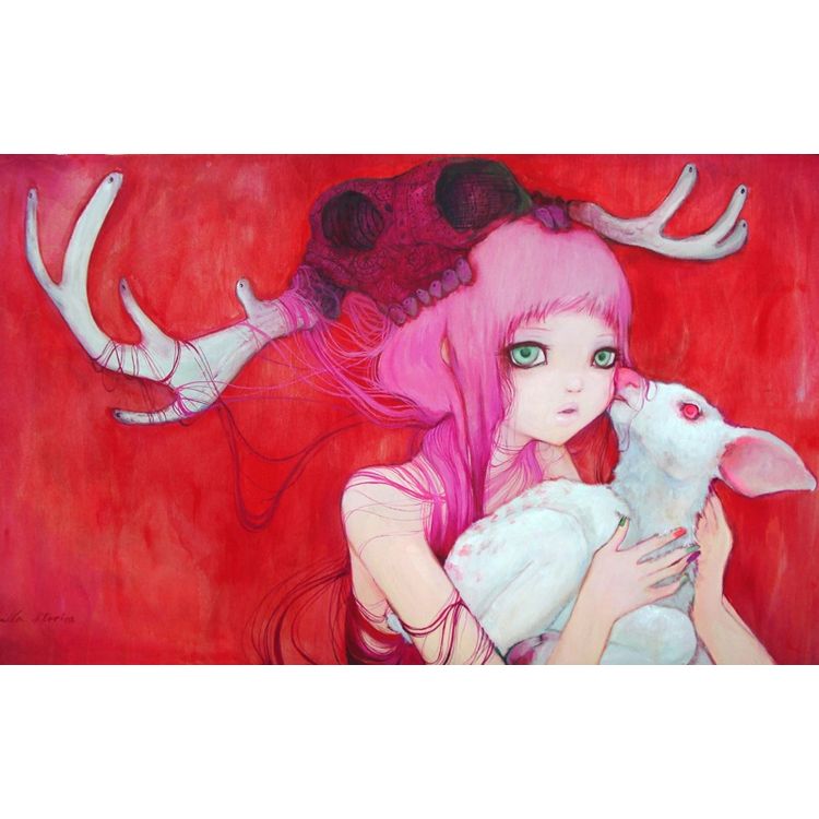 Gentle Fawns by Camilla d'Errico