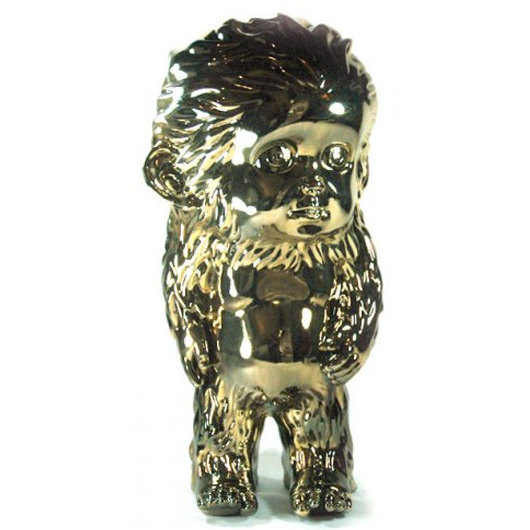 Golden Little Bigfoot by Ron English