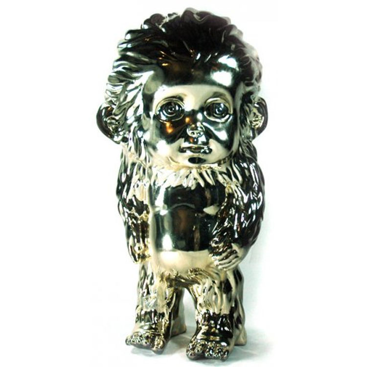 Silver Little Bigfoot by Ron English