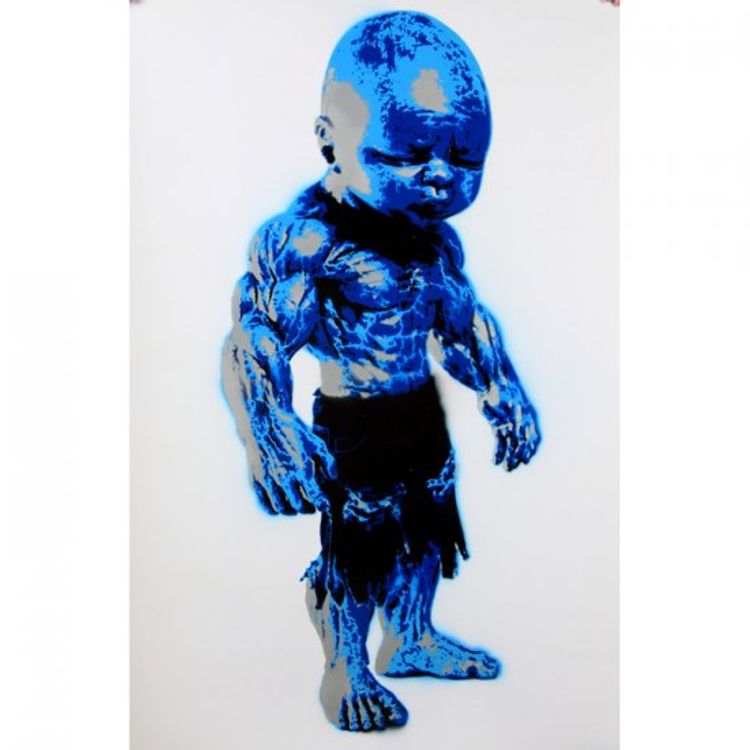 TEMPER TOT PRINT D by Ron English
