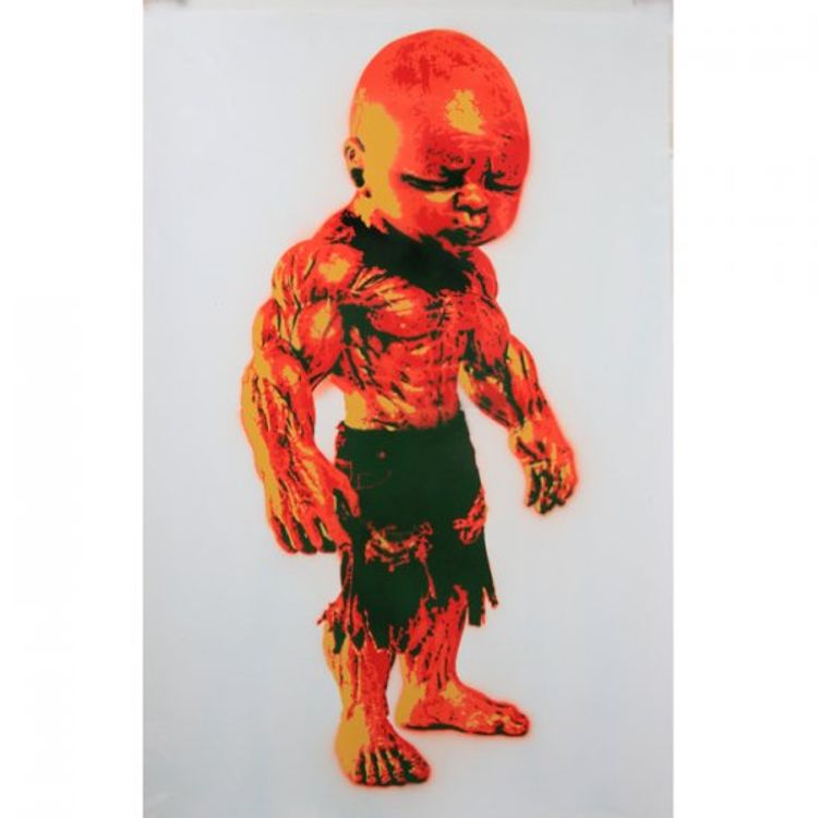 TEMPER TOT PRINT E by Ron English