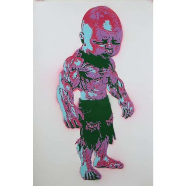 TEMPER TOT PRINT H by Ron English