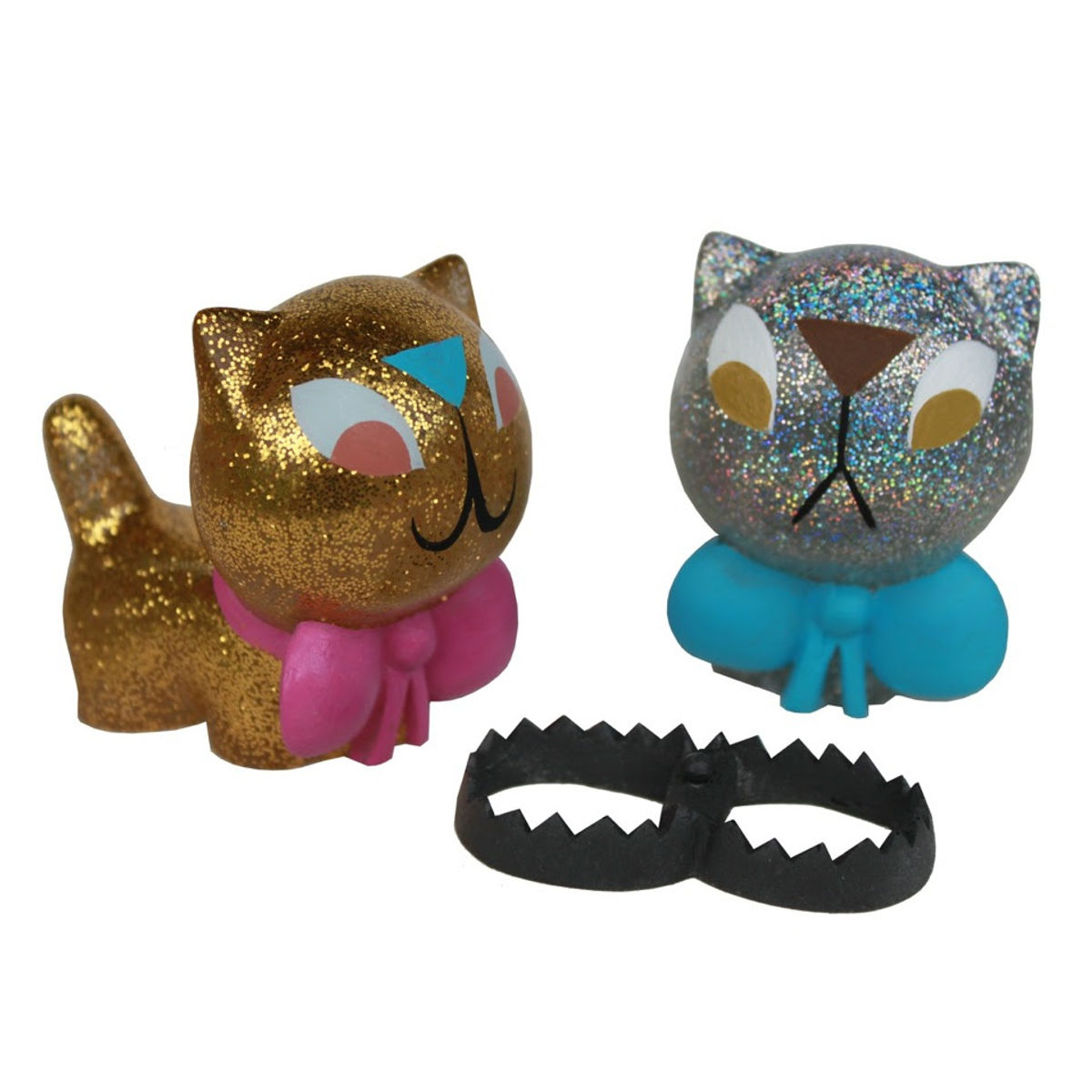 Kitten Bear Trap - Sparkly Version