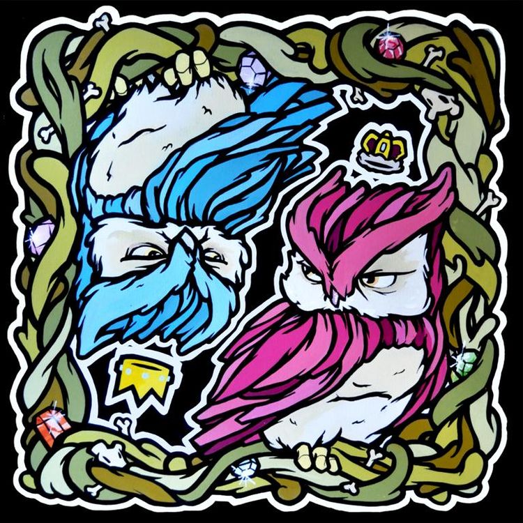 royal owls by Dan Leo