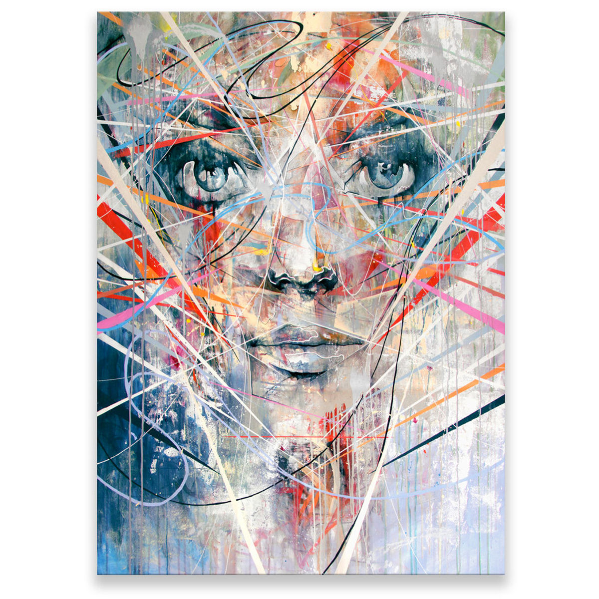 Piercing Eyes Of Electric Seduction