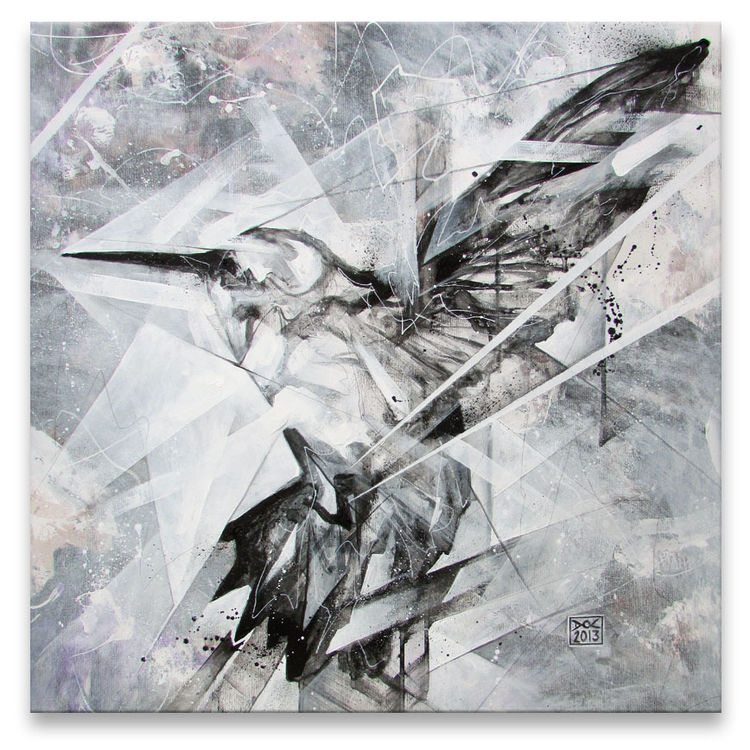 Fragmented hummingbir by Danny O'Connor