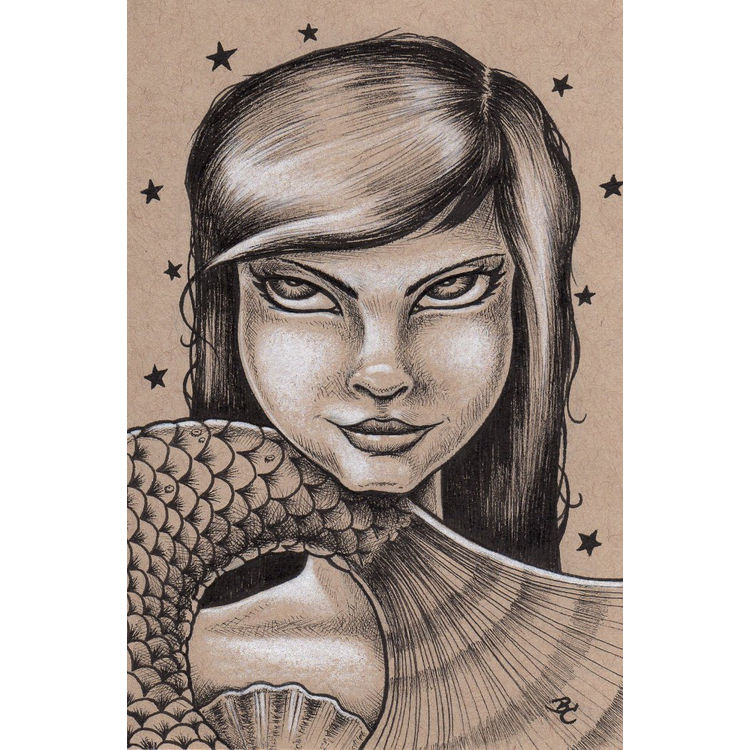 Mermaid Ocean Girl by Color Chemist (Bryan Collins)