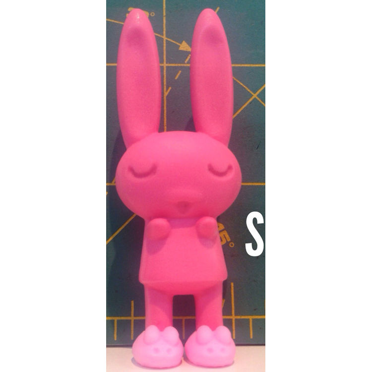Bedtime Bunnies Pink with Light Pink Slippers Small by Peter Kato