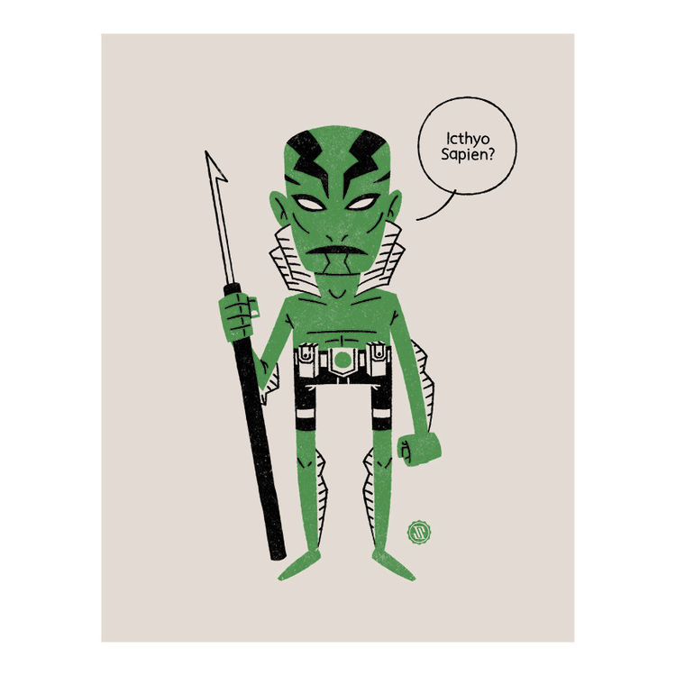 Abe Sapien by Greg Storey
