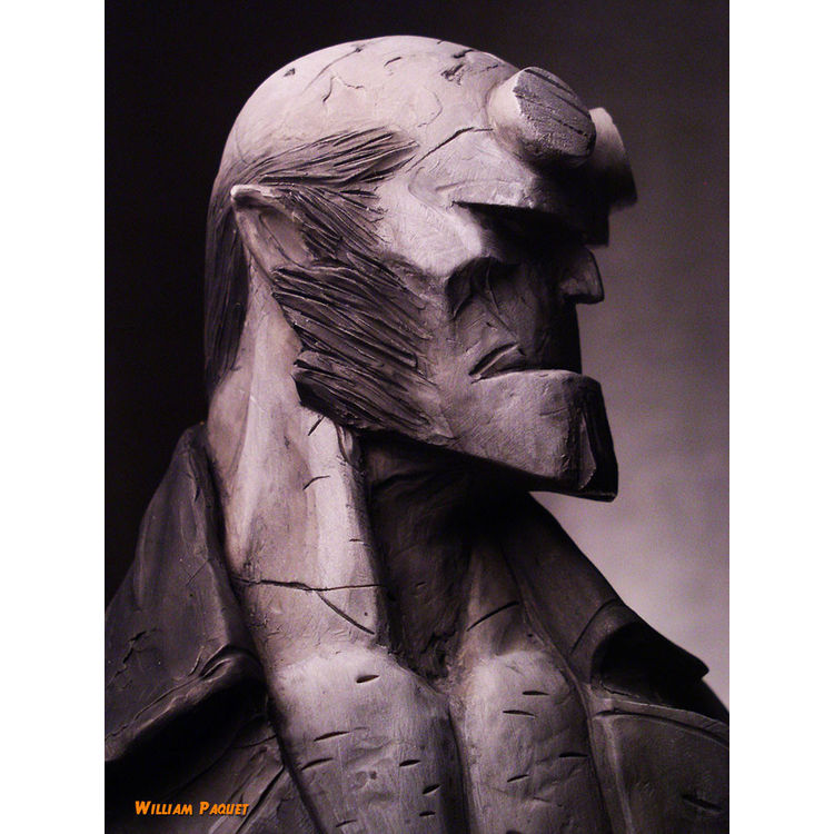 THREE DEGREES OF HELL - HELLBOY Grey by William Paquet
