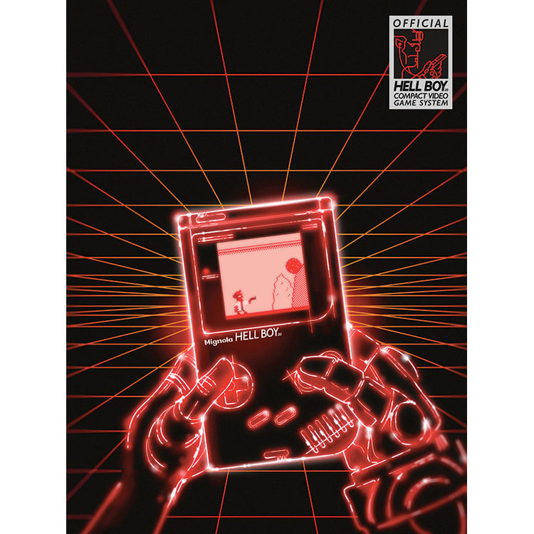 Hellboy Compact Video Game System (R) - Black Version by Matthew Kenyon