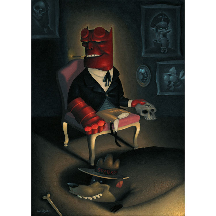 Hellboy Junior by Gabi de la Merced