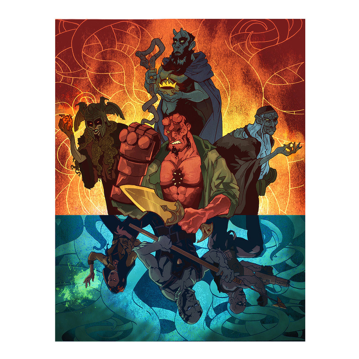 Hellboy Trinity - Color