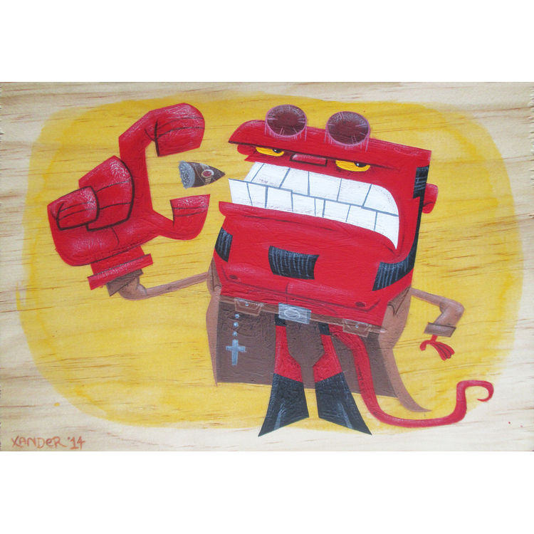 Hellboy by Xander 13