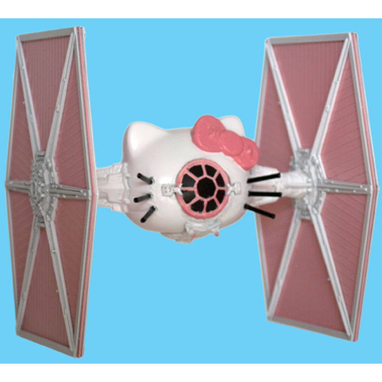 Hello Kitty T.I.E. Fighter by ManlyArt (Jason Chalker)
