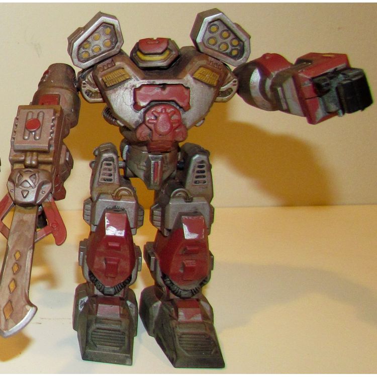 "Rust Core" custom toy robot 01 by Small Angry Monster (Adam Pratt)