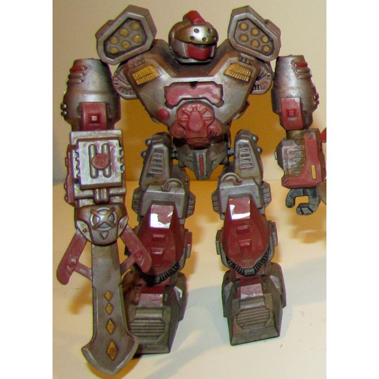 "Rust Core" custom toy robot 03 by Small Angry Monster (Adam Pratt)
