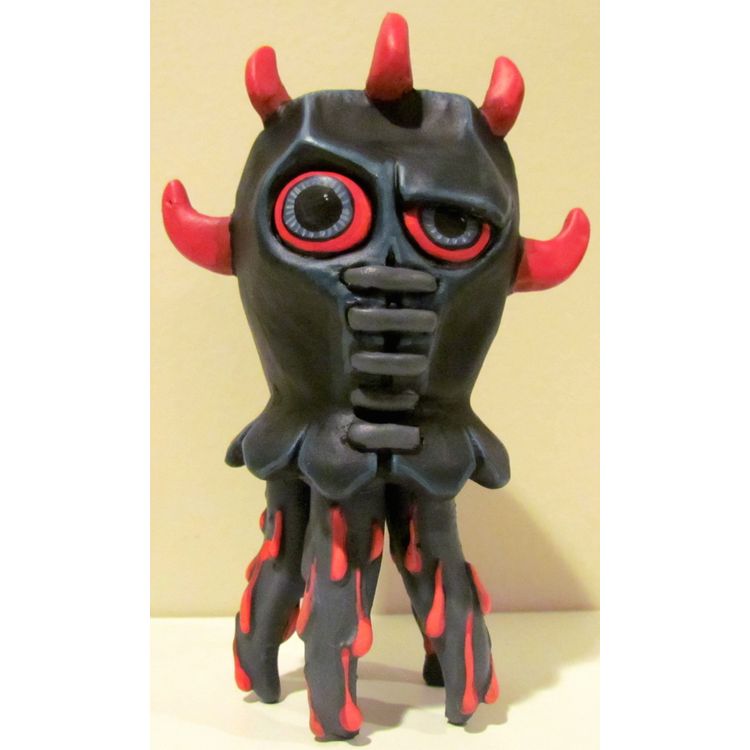 Minions of Dorkness - black body red horns by Small Angry Monster (Adam Pratt)