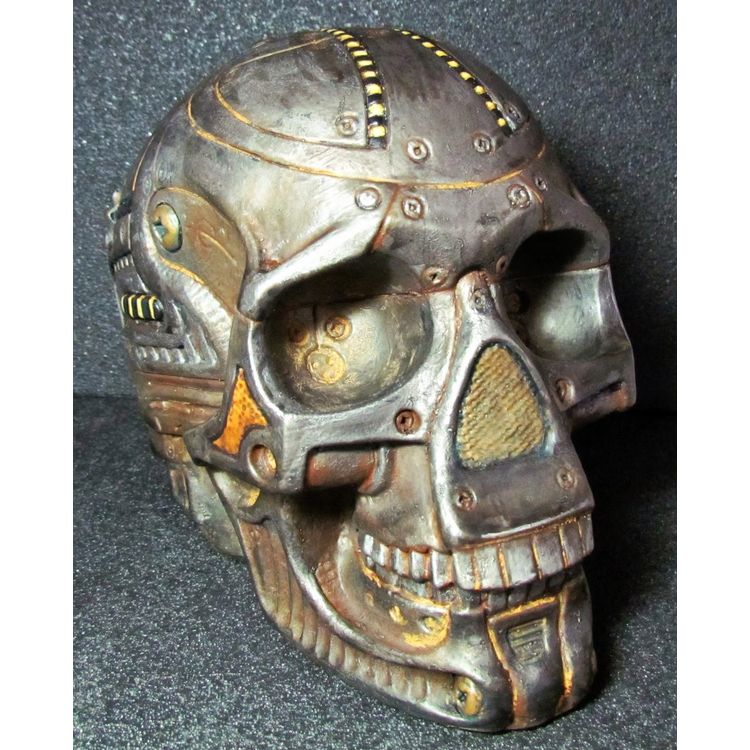 "Mechanicum Mori" custom painted sculpture by Small Angry Monster (Adam Pratt)