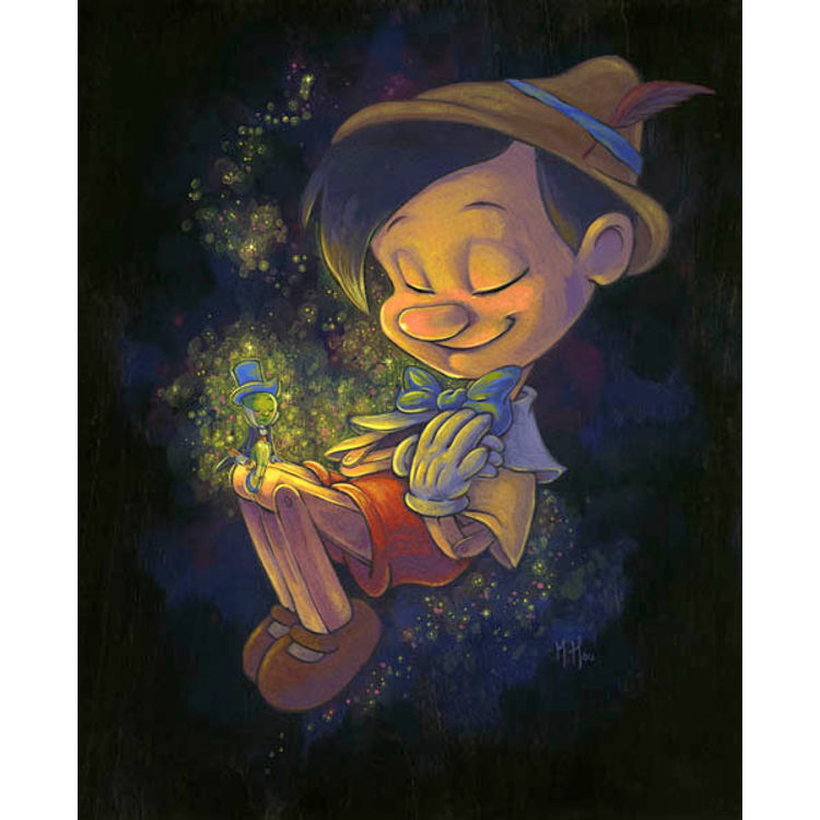 Pinocchio's Dream  Dreams small puppet of (2014) by Martin Hsu