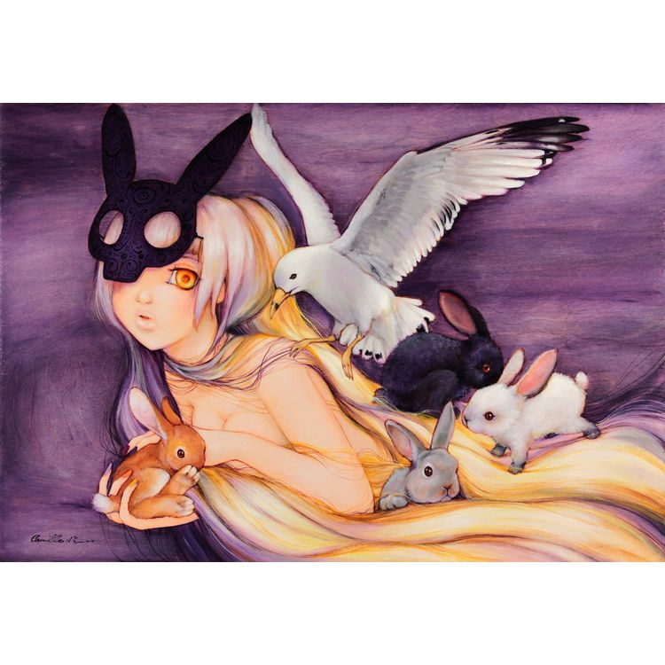 Black Magic Kaleidoscope by Camilla d'Errico