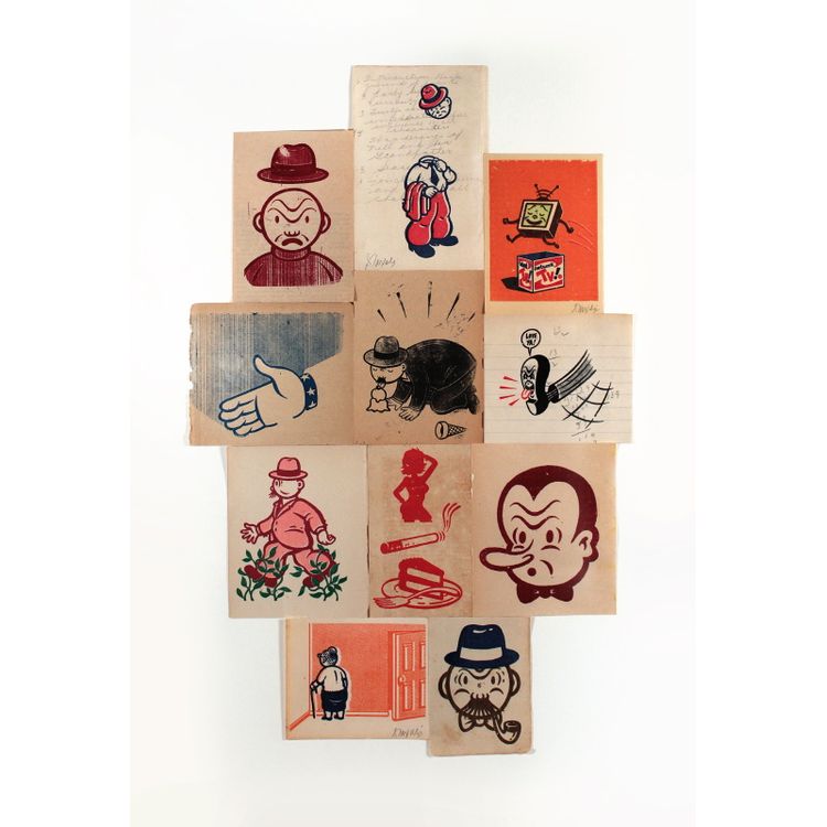 Assemblage #8 by Gary Taxali