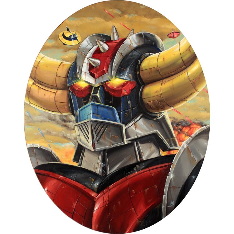 Grendizer Calavera by Johnny Crap (Jonathan Bergeron)