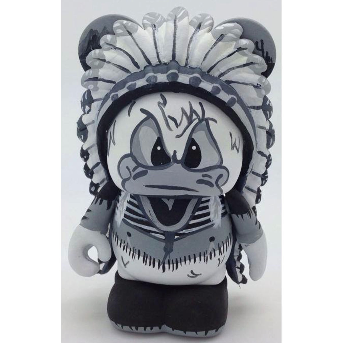 Black and White Wild West Donald