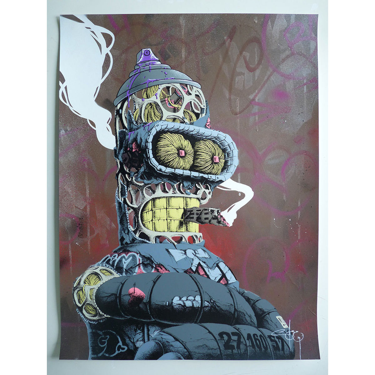 "Serial No. 2716057"- Hand Finished 07