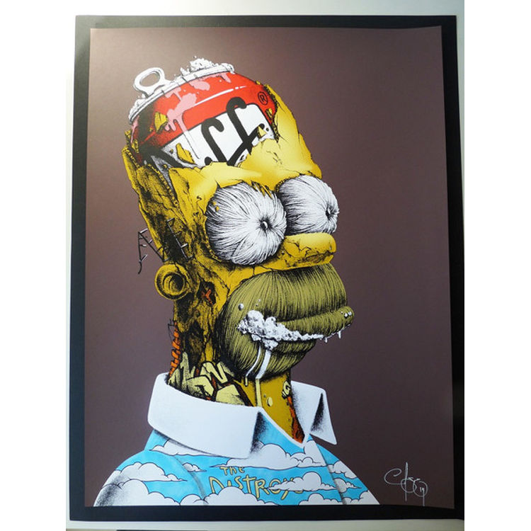 "D'Oh!" Hand Finished 08 by PEZ (Pierre Yves Riveau)