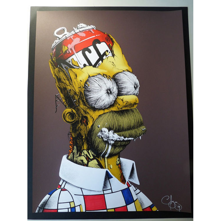 "D'Oh!" Hand Finished 07 by PEZ (Pierre Yves Riveau)